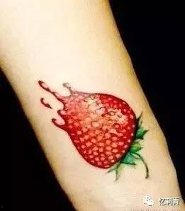 网红吃瓜纹身图案,潮流与个性的完美融合
